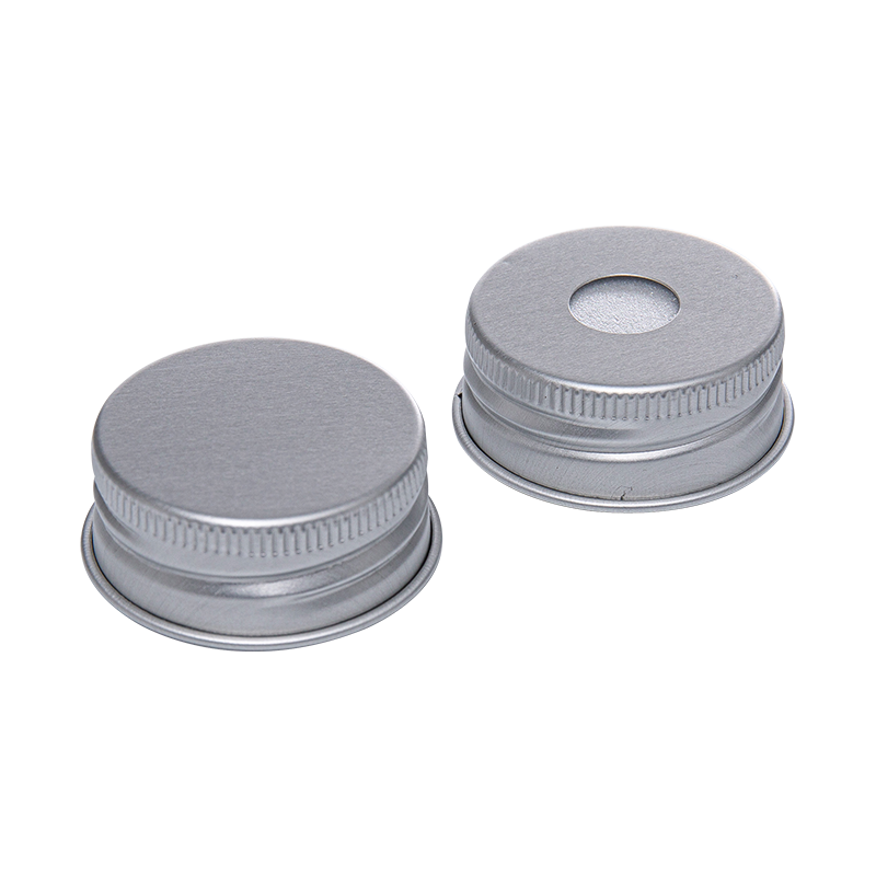 38 mm płaskie/perforowane aluminiowe butelki